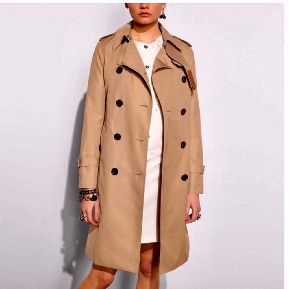 Coach Trench Coat, size S